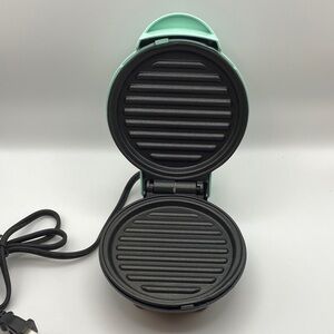 Mint Green Electric Waffle Maker